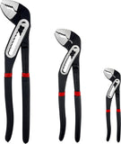 3Pcs Pump Pliers Set, Fast Adjustable Water Pump Pliers, V-Jaw Tongue and Groove Pliers, 50CR-V, 7-Inch, 10-Inch, 12-Inch