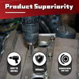 15Pcs Screw Extractor Set, 3/8" Inch Manual Screw Extractor Kit, Easy Out Bolt Remover Set for Rusted, Rounded, Damaged Nuts Screws