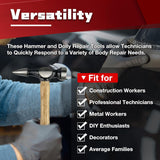 7PCS Auto Body Repair Kits, Carbon Steel, Car Fender Repair Tools, Car Body Dent Repair Kit for Collision Repair