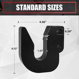 Cat 1 Quick Hitch Top Hook Fit for Harbor Freight