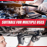 40Pcs 1/2" Socket Set, Drive Deep Impact Socket Set, Including 3 ", 5", 10" Impact Extension Bar, Standard SAE (3/8 "- 1") and Metric (10Mm-24Mm), Sandblasting,Impact Coupler,Cr-V Steel