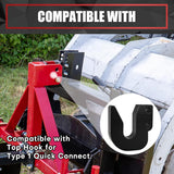 Cat 1 Quick Hitch Top Hook Fit for Harbor Freight