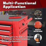 3PCS 1/4" Magnetic Hex Bit Holder with Strong Magnetic Base,Magnetic Screwdriver Bit Organizer,Holds 43Pcs Holes Bit (Bits Not Included)