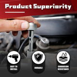 86PCS 1/4”&3/8” Drive Impact Socket Set,Socket Wrench Set,Include Ratchet Handle, Extention Bar, Adapter, 1/4" Bits,Metric/Sae,Deep/Shallow,6-Point,Cr-V Steel,Mirror