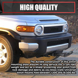 Universal Trailer Hitch Winch Mounting Plate with 2" Receiver , Winch Bracket Winch Mounting Plate for ATV UTV Winch Bracket Mounting Bracket