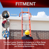 Ladder Stabilizer, Wing Span Wall Ladder for Roof Gutters,Strong & Stable，Heavy Duty，Ladder Accessories for Ladder Safety，Load Capacity 375LBS