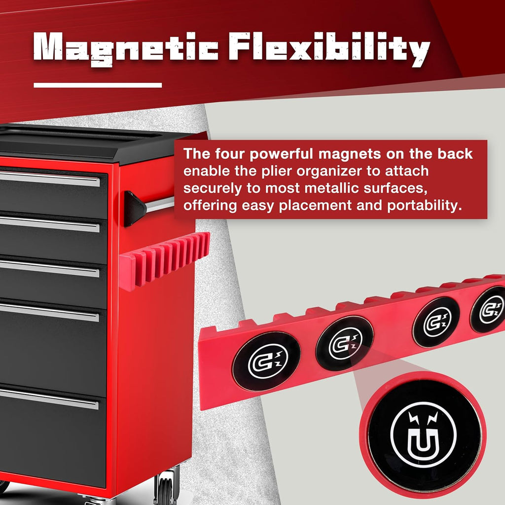 Toolbox Modular Screwdriver organizers with built-in magnets by Toolbox Modular Screwdriver organizers with built-in magnets by